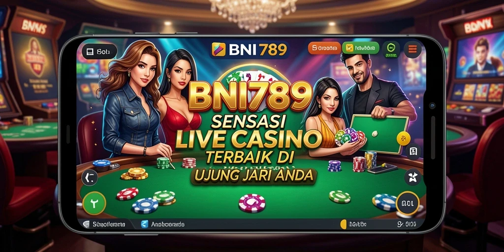 Tampilan gameplay seru di BNI789 dengan dealer langsung.