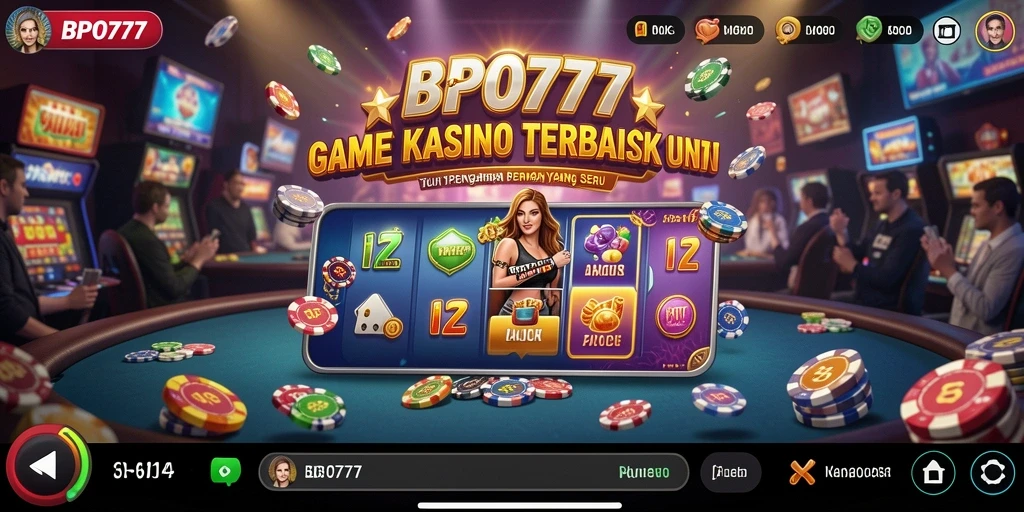 Screenshot BPO777 menampilkan gameplay Kasino yang dinamis dan menarik.