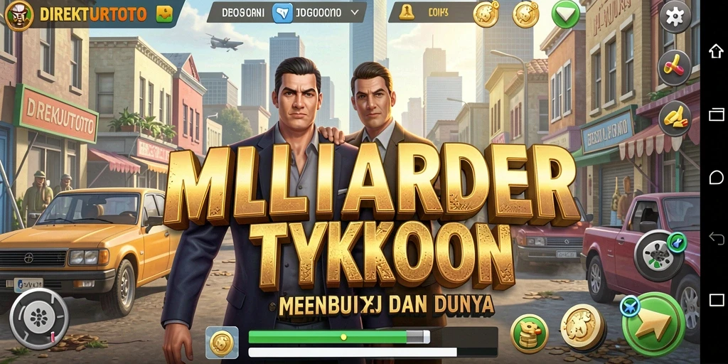 Tampilkan gameplay menegangkan dan strategi bisnis di DIREKTURTOTO.