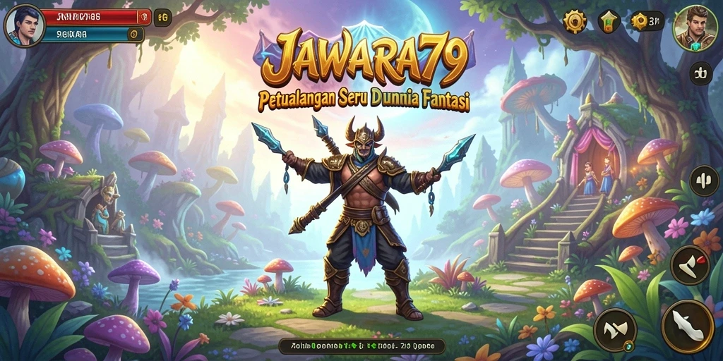 Tampilan gameplay seru di dunia petualangan penuh tantangan.
