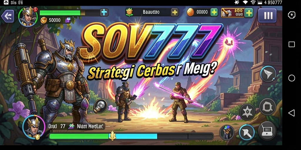 Tampilan gameplay SOV777 yang mendebarkan dan strategis.