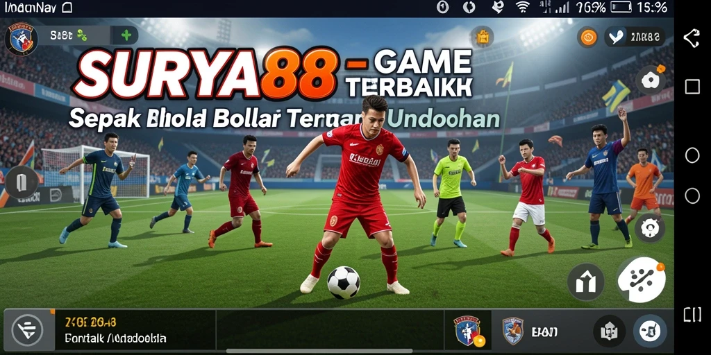 Gameplay seru dengan grafis sepak bola yang menakjubkan.